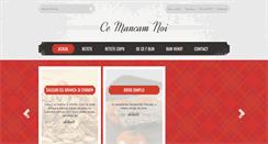 Desktop Screenshot of cemancamnoi.ro